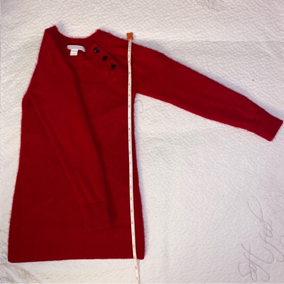 Burberry Children Red Dress | Size 6T 120cm - Picture 6 of 8